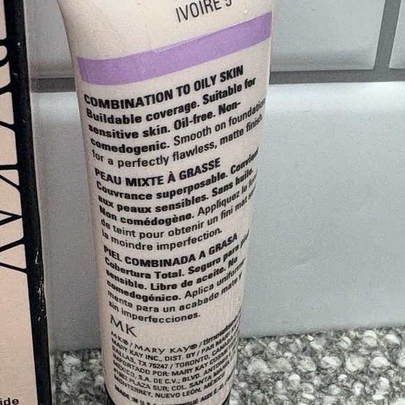 Mary Kay Timewise Foundation Matte Wear New In Box Combination To Oily Ivory 5 - Picture 3 of 8